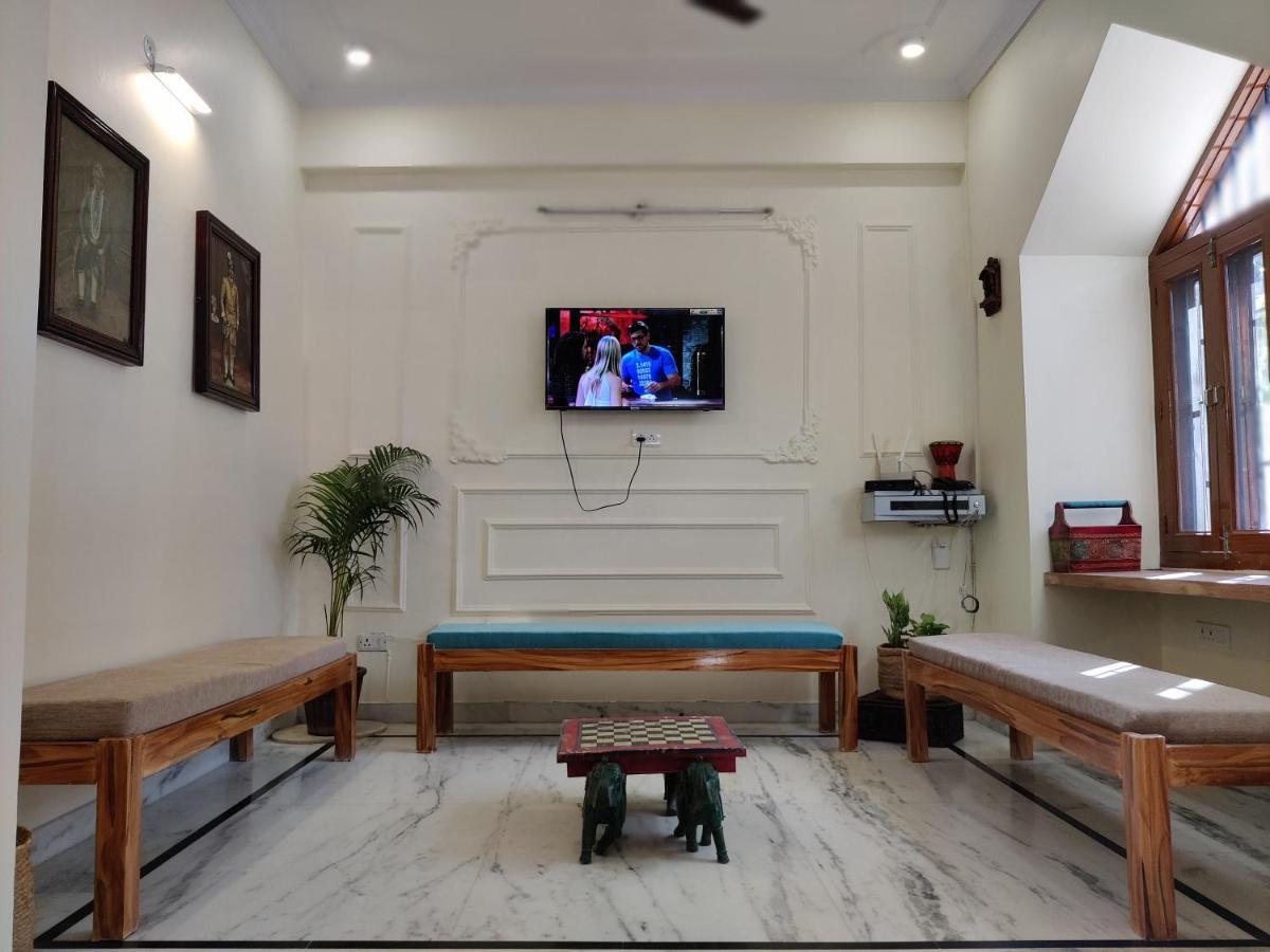 The Karauli Villa By Le Pension Stays Jaipur Ngoại thất bức ảnh